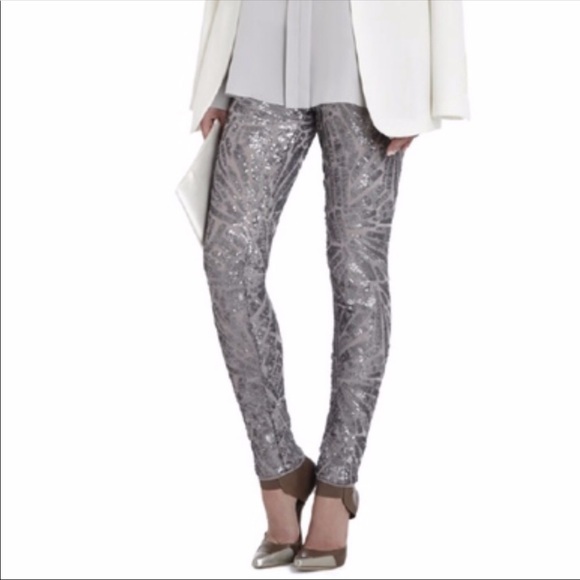 bcbg sequin leggings